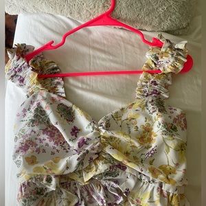 Floral Tank top Hippie love